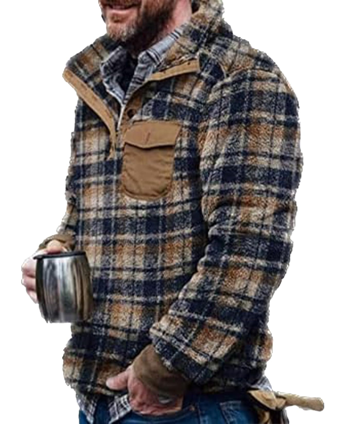 Sherpa Fleece Pullover